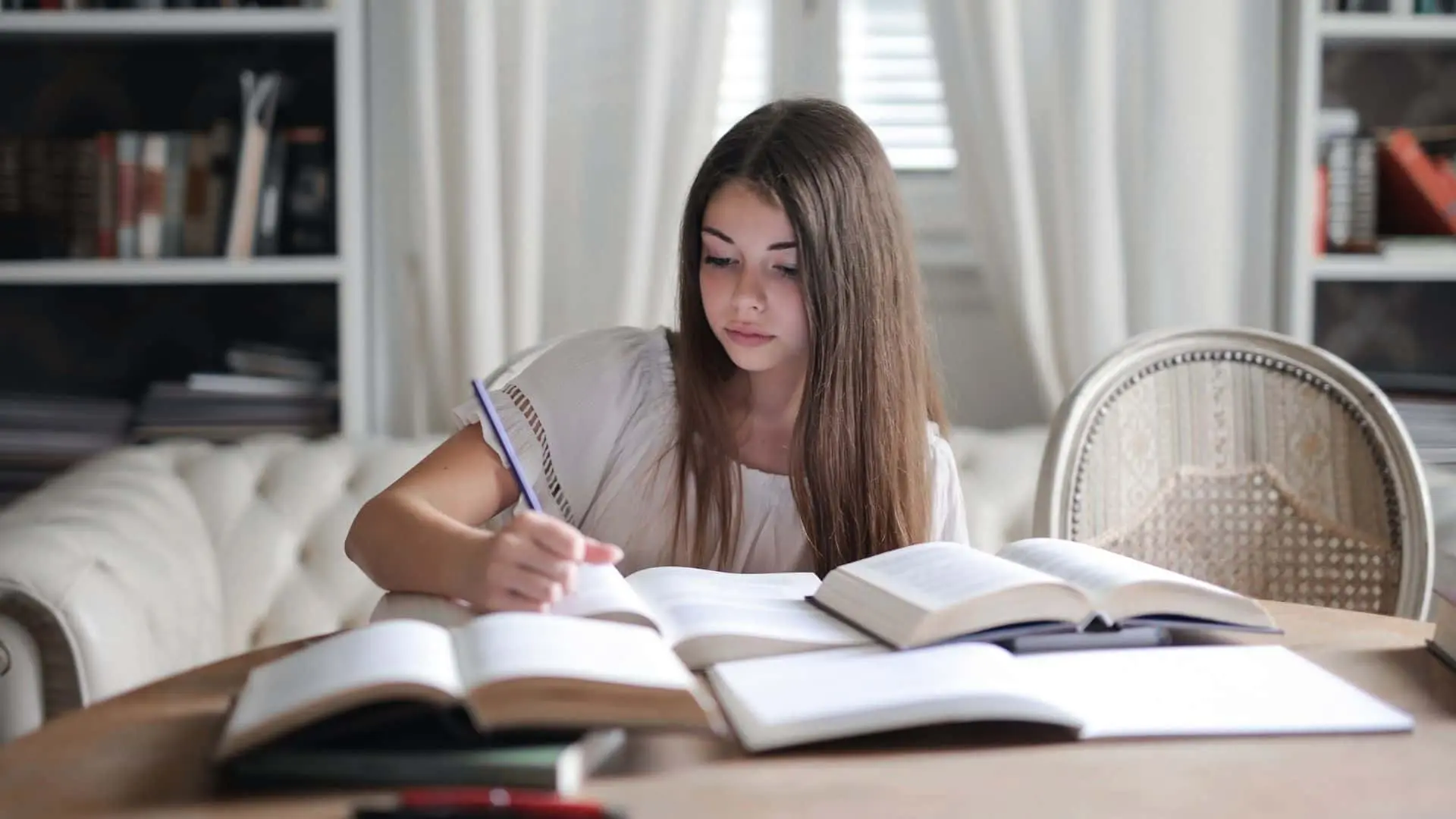estudiar concentrado